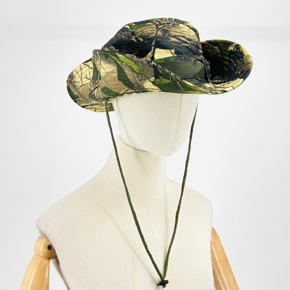 NWOT Army Green Camo Boonie Bucket Hat
